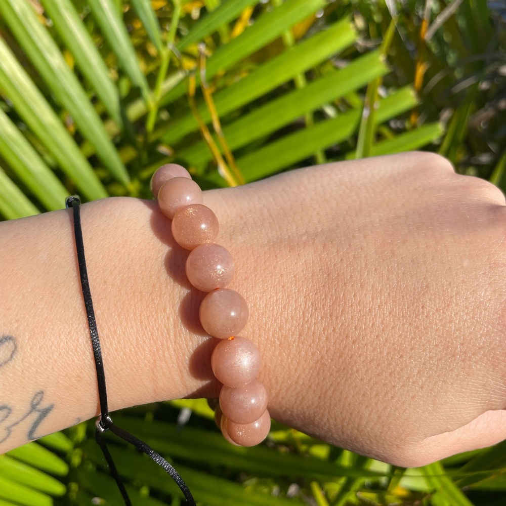Sunstone bracelet